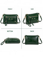 Sac Bandoulière Effet Cuir Finitions Dorées GALLANTRY