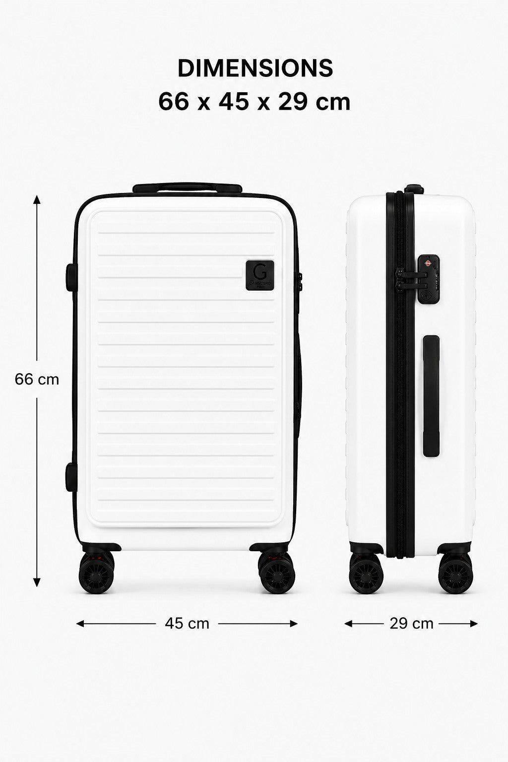 Valise La Malle Blanc GALLANTRY