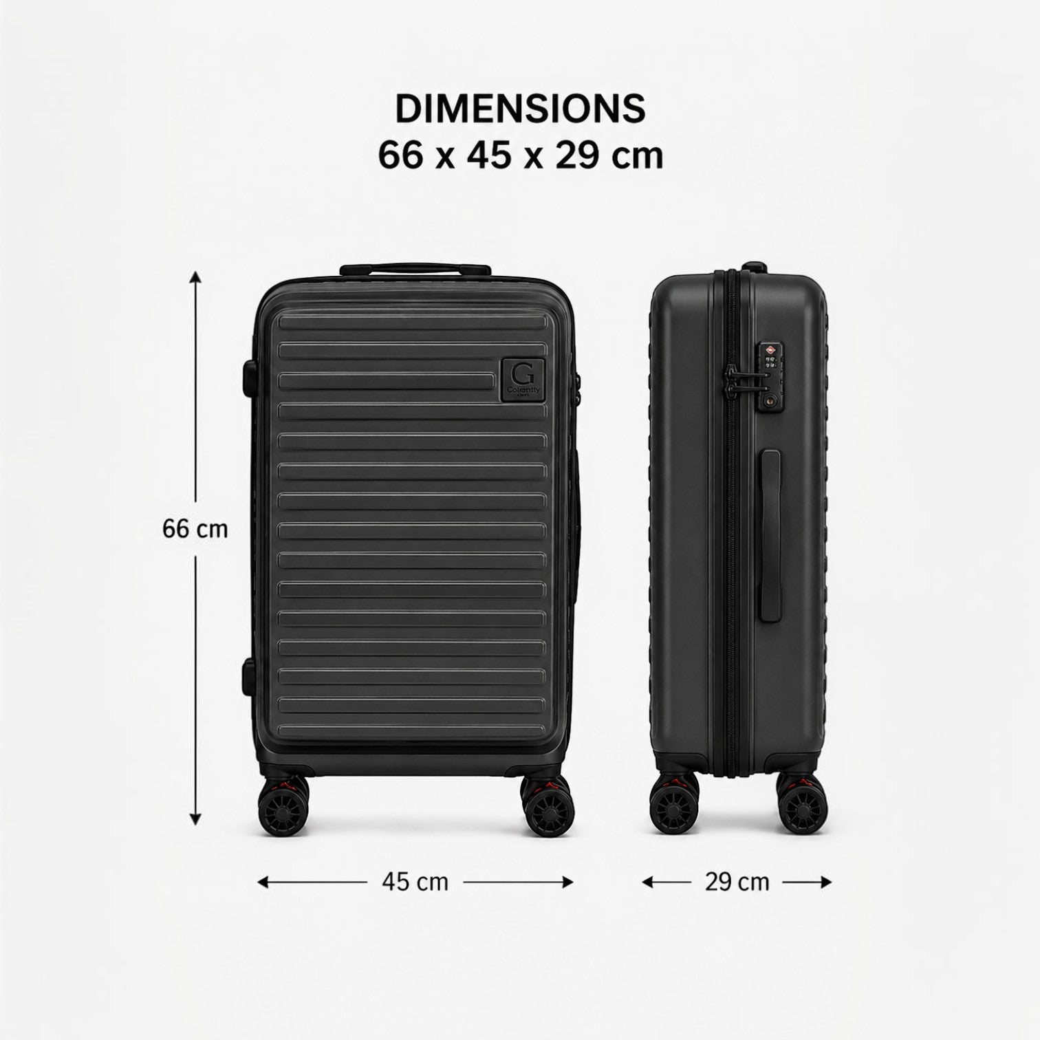 Valise La Malle Noir GALLANTRY - Valises - GALLANTRY