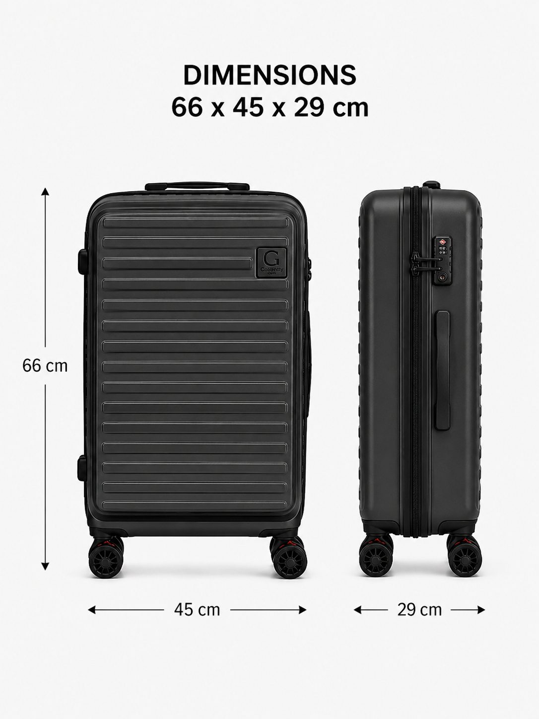 Valise La Malle Noir GALLANTRY