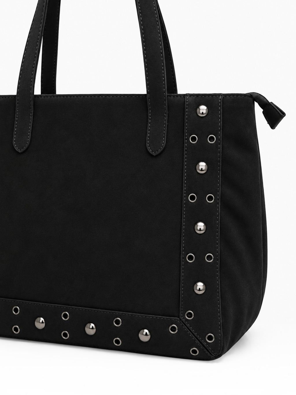 Grand sac cabas femme à clous