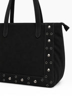 Grand sac cabas femme à clous