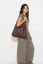 Sac Hobo Femme Cuir Véritable SUIE VALENTINI