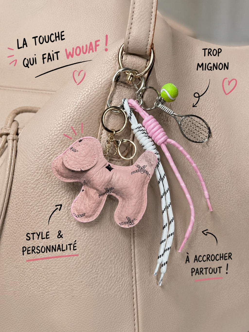 Bijou de sac chien LOUISA LEE