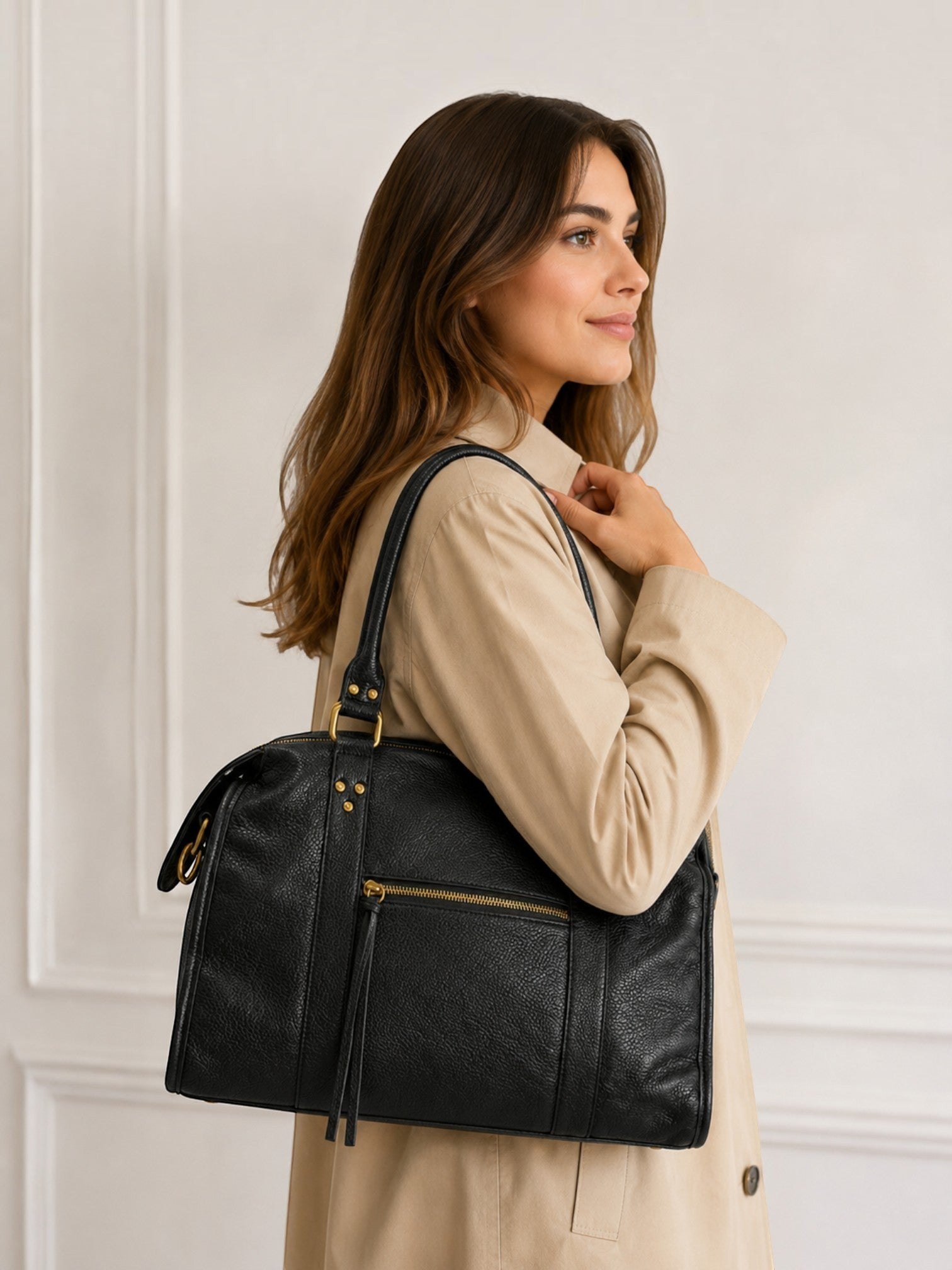Sac à main zippé ANAIS