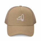 Casquette Filet Broderie Vague et Surf SAMBA DE RODA - Casquettes - SAMBA DE RODA