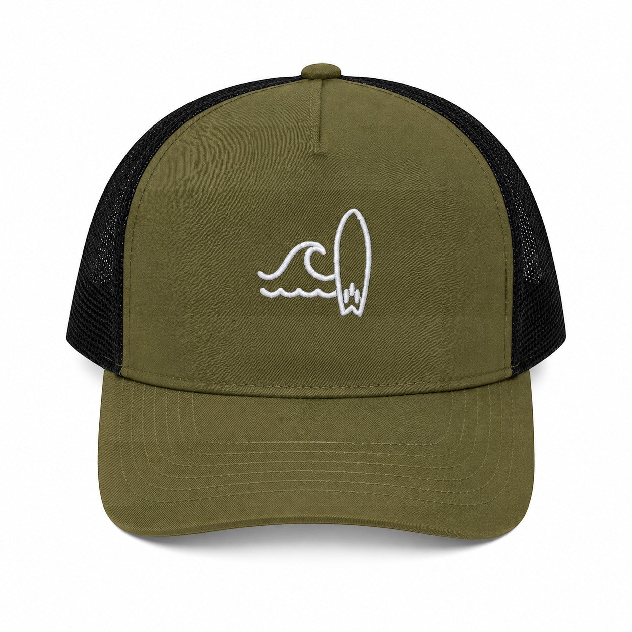 Casquette Filet Broderie Vague et Surf SAMBA DE RODA