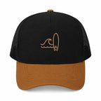 Casquette Filet Broderie Vague et Surf SAMBA DE RODA - Casquettes - SAMBA DE RODA