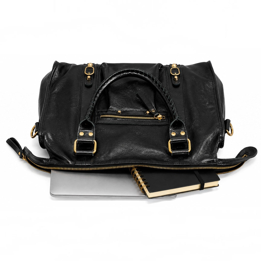 Sac Cuir Véritable Italien Irisé Format A4 BROCK