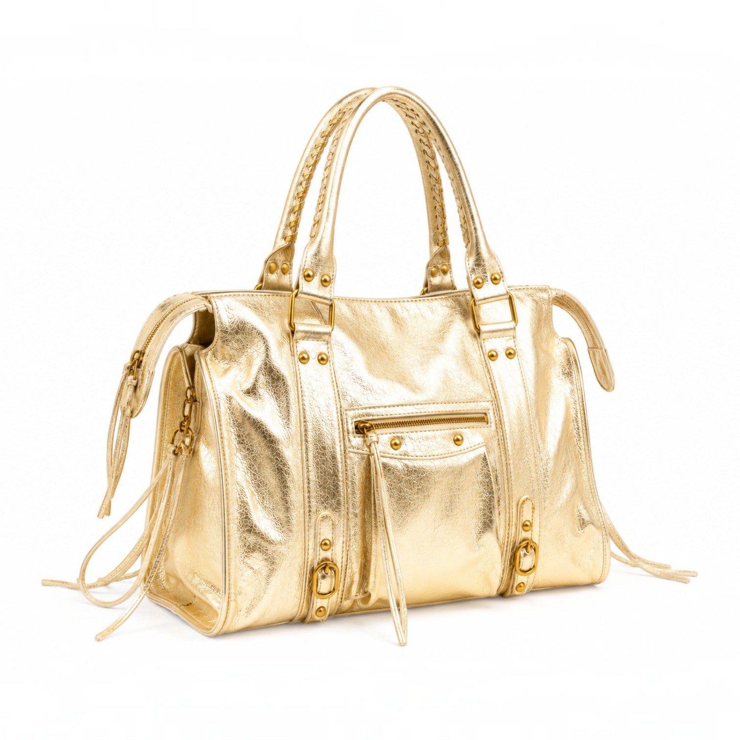 Sac Cuir Véritable Italien Irisé Format A4 BROCK