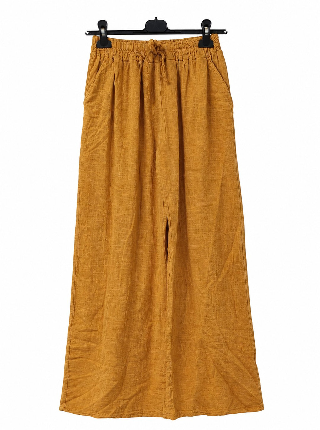 MILA Pantalon coton evasé