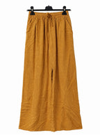 MILA Pantalon coton evasé