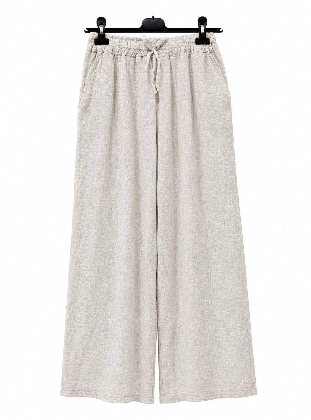 MILA Pantalon coton evasé