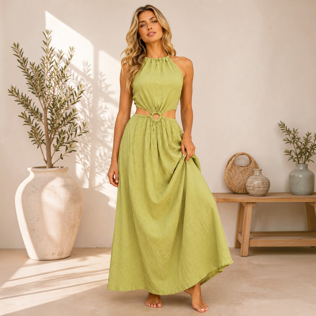 Robe longue bohème BELLAVIE