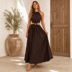 Robe longue bohème BELLAVIE