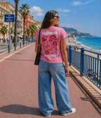 T-shirt coton bouquet floral Mindset Abundance ATTRAIT PARIS