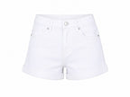 Short denim jean taille haute stretch NINA CARTER