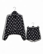 Ensemble femme sport chic pois multi couleurs BELLAVIE - Vêtements - BELLAVIE
