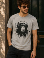 T-shirt Homme Creative Monkey WOOOP