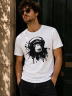 T-shirt Homme Creative Monkey WOOOP
