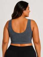 Brassière Grande Taille Motif Cœurs BELLE COM'ELLE - Lingerie - BELLE COM'ELLE