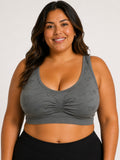 Brassière Grande Taille Motif Cœurs BELLE COM'ELLE - Lingerie - BELLE COM'ELLE