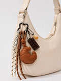 Grigri Sac & Porte-clé Croissant ÉLINE L'ATELIER