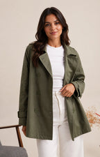 Trench-coat Mi-long ATTRAIT PARIS