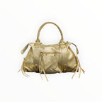 Sac cuir irisé tressé CAPUCINE L LOUISA LEE - Sacs - LOUISA LEE