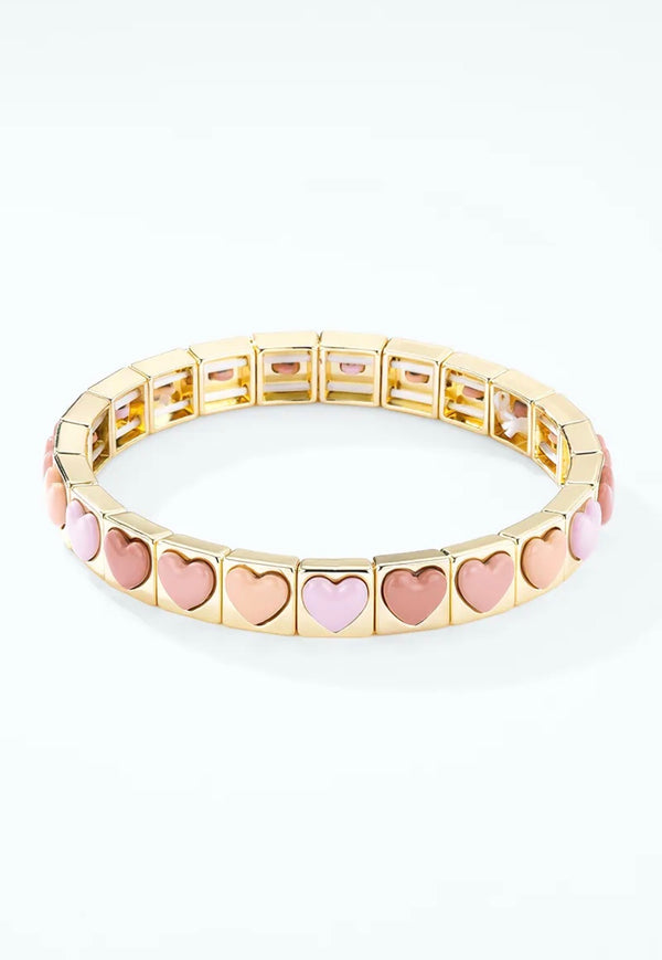 Bracelet élastique perles colorées BYREN | ÉLINE L'ATELIER