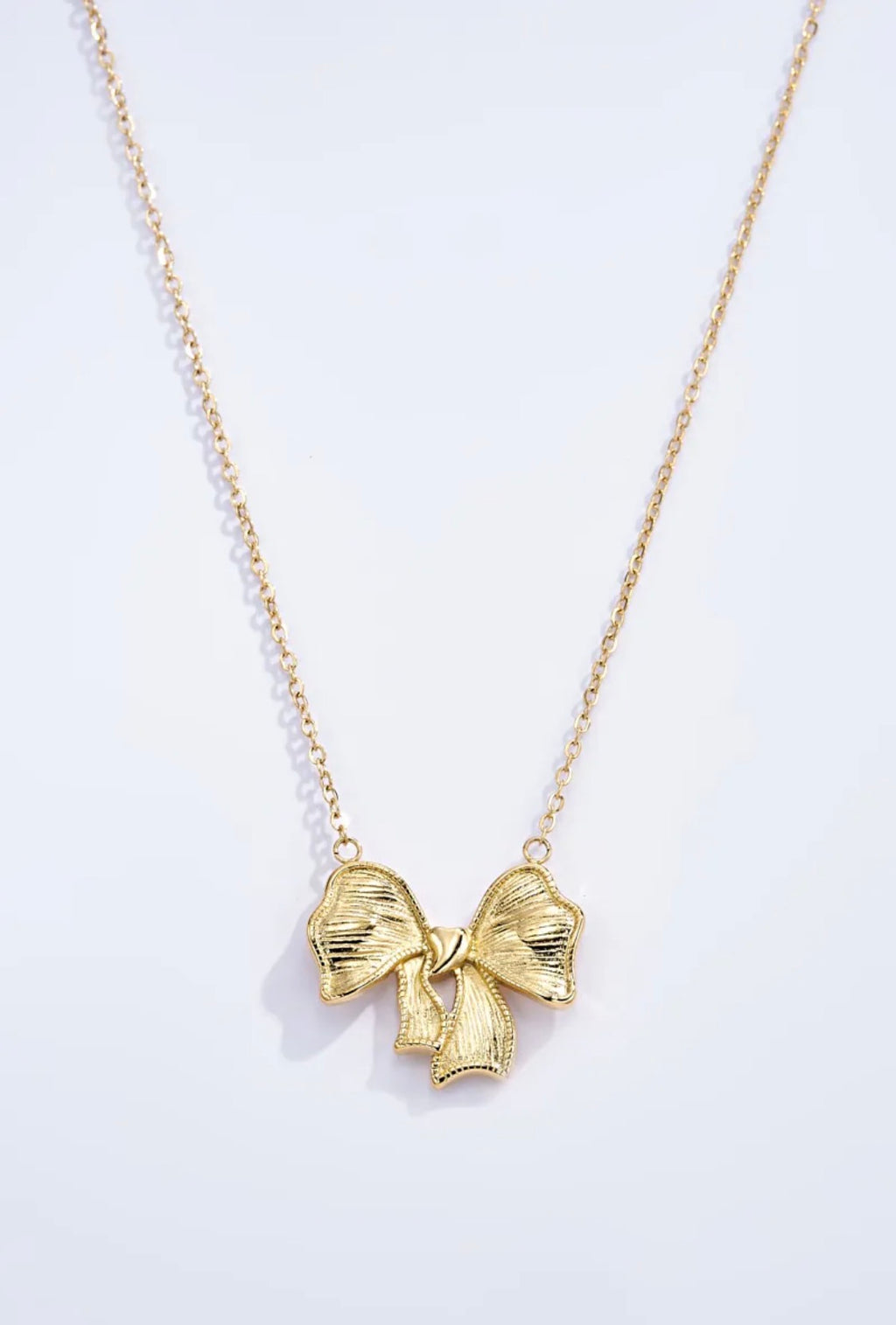 Collier Nœud Doré BYREN | ÉLINE L'ATELIER