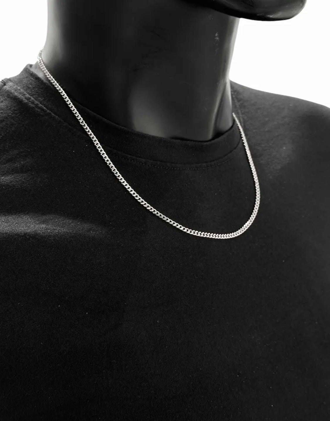 Collier homme 50 cm acier inoxydable ÉLINE L'ATELIER