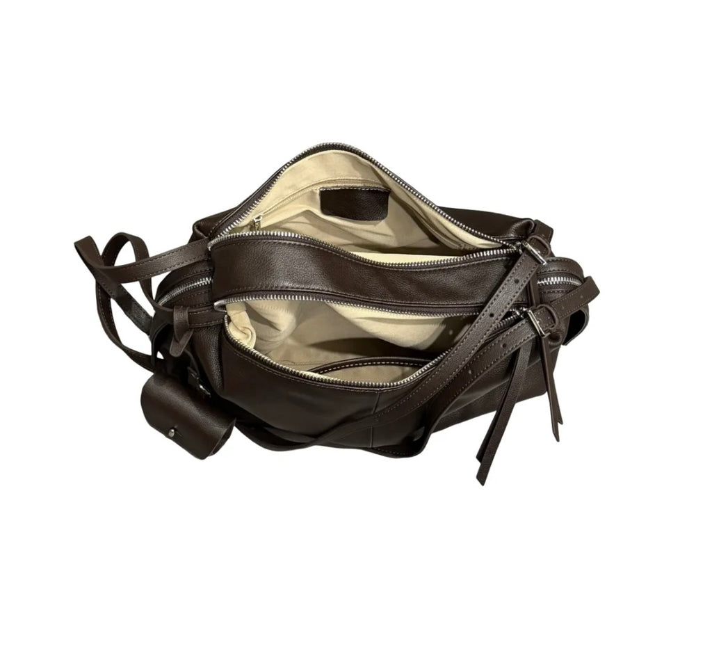 Sac épaule en cuir souple Solène LOUISA LEE