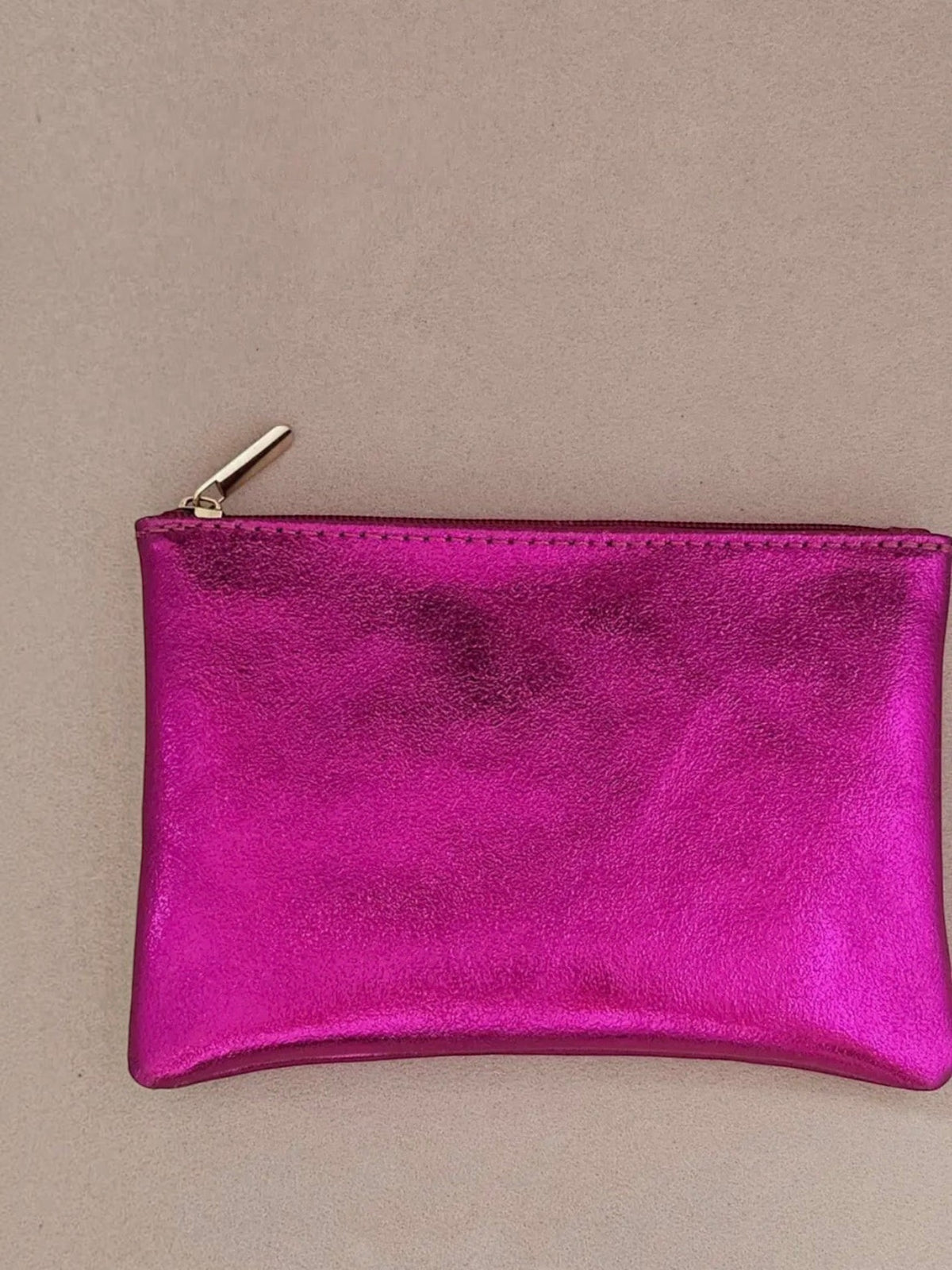 Pochette cuir zippée taille M ROYAL MARAIS