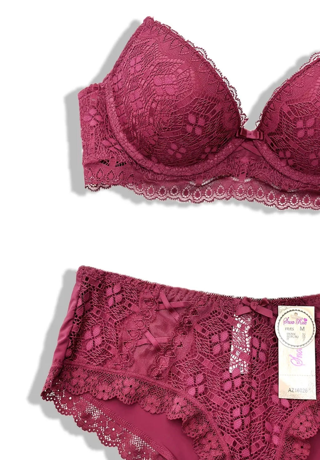 Ensemble Soutien-gorge + Culotte Bonnet C BELLE COM'ELLE