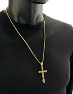 Pendentif homme acier inoxydable collier 60 cm ÉLINE L'ATELIER
