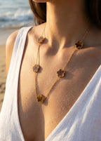 Collier trèfle réversible BIJOUX MYSTÈRES