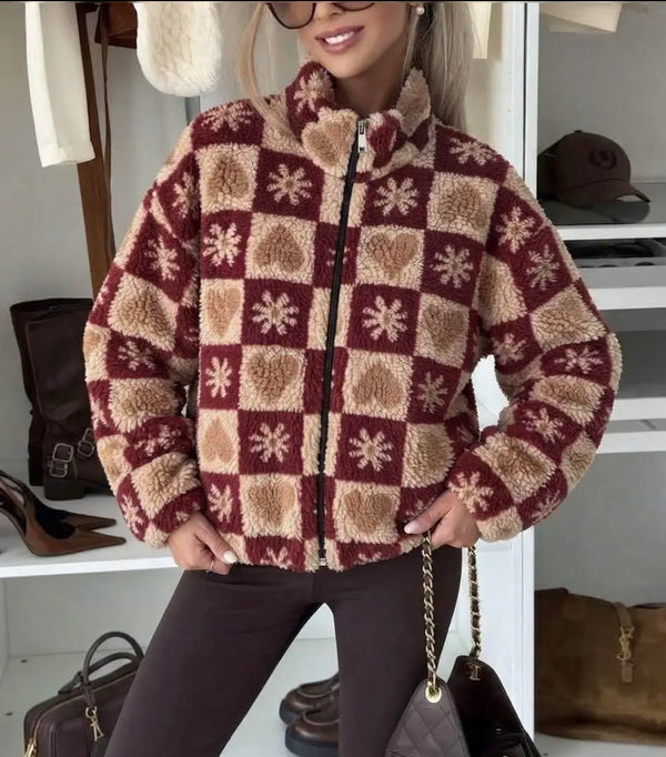 Veste Polaire Imprimée ESTEE BROWN