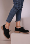 Derbies Suédine Semelle Crêpe Coutures Apparentes BELLICY / Cink-me