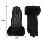 Gants d'hiver bordure fausse fourrure GALLANTRY