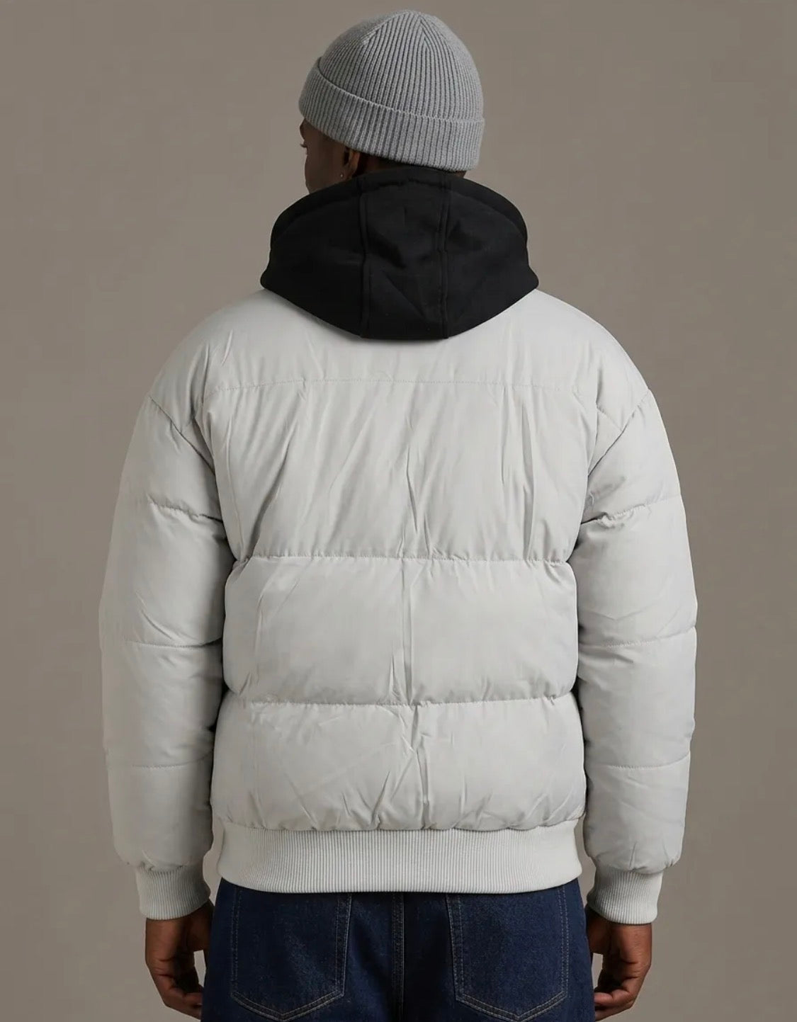 Doudoune à capuche amovible homme KZ DIFFUSION