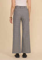 Ensemble blazer et pantalon à carreaux frime