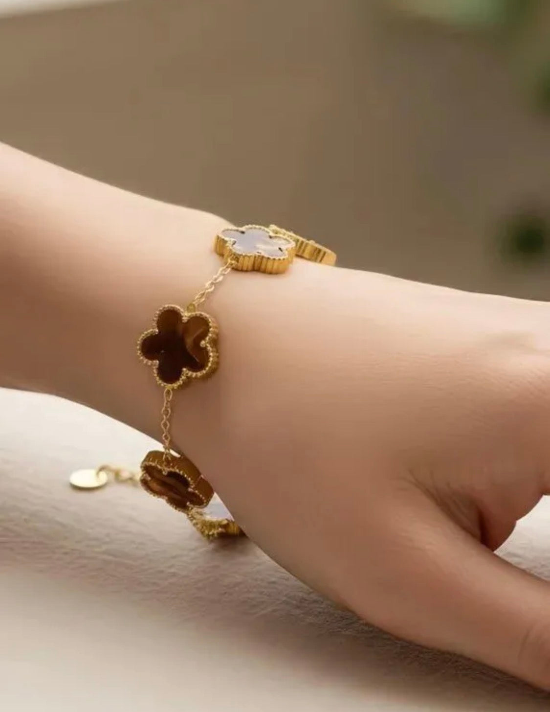 Bracelet trèfle BIJOUX MYSTÈRES
