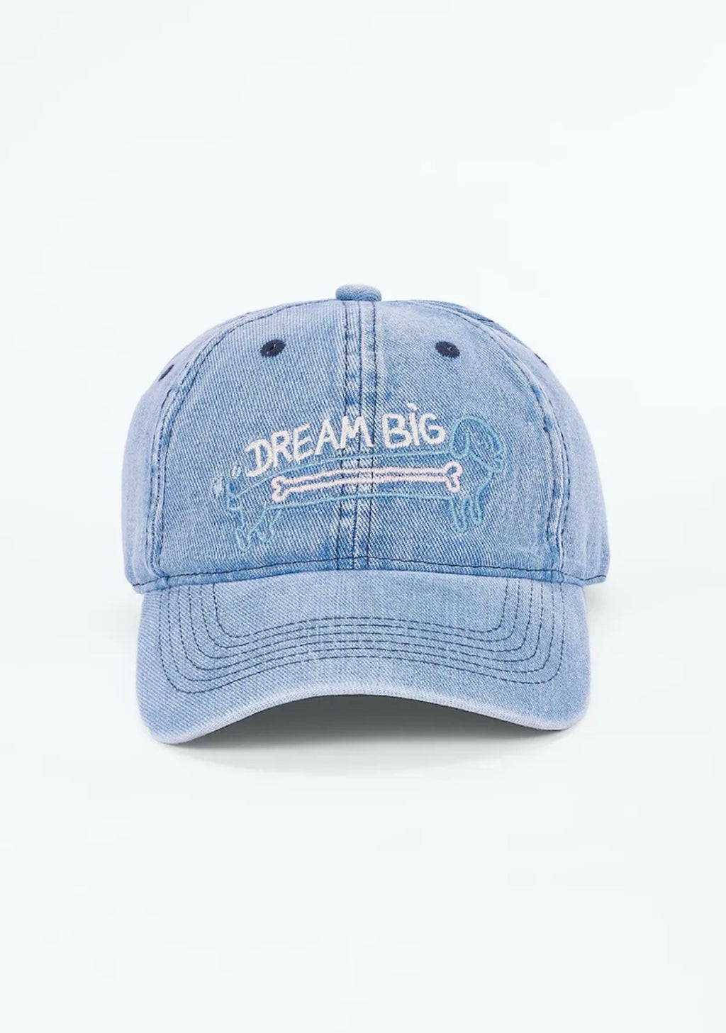 Casquette en coton avec motif Éline l’atelier