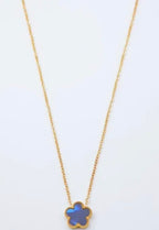 Collier fleur bijoux mystere
