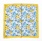 Foulard à motif fleuri Éline l'atelier — BYREN | ÉLINE L'ATELIER