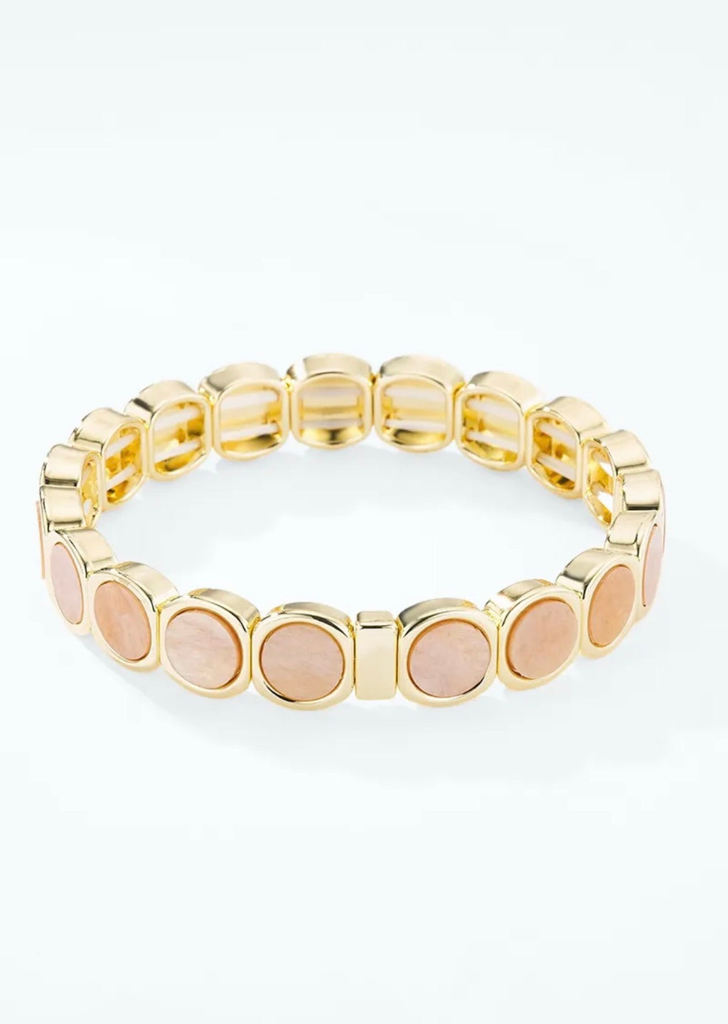 Bracelet Élastique Médaillons Dorés BYREN