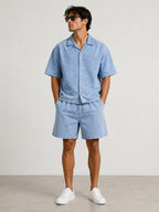Ensemble Chemise et Short en Jean FRILIVIN