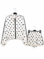 Ensemble femme sport chic pois multi couleurs BELLAVIE