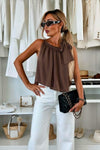 Taille unique / Marron